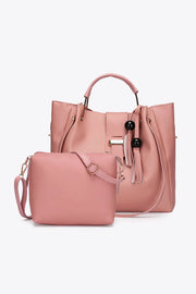 2-Piece PU Leather Bag Set