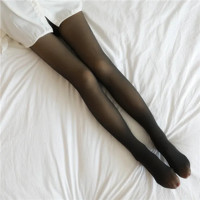 Warm Insulated Translucent Tights