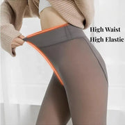 Warm Insulated Translucent Tights