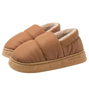 Winter Waterproof Anti-Slip Cotton Slippers