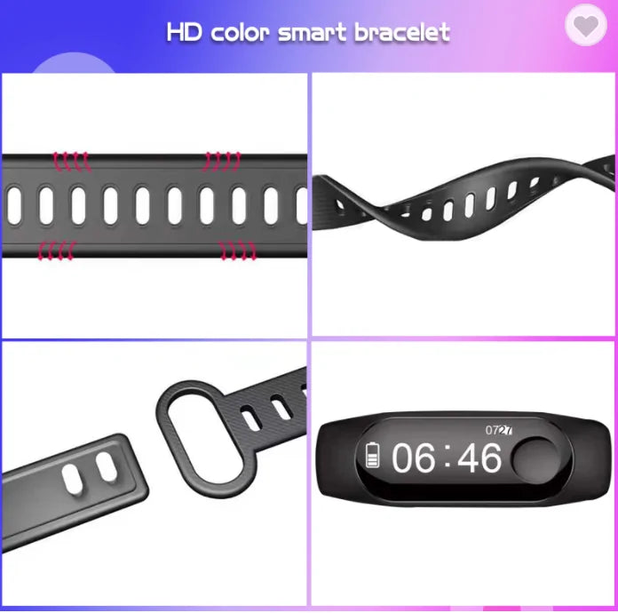 Fitness Heart Rate Monitor Bracelet Wristband