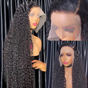 13x4 13x6 HD Lace Frontal Wigs Jerry Curly Glueless Wig Human Hair Pre