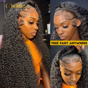 13x4 13x6 HD Lace Frontal Wigs Jerry Curly Glueless Wig Human Hair Pre