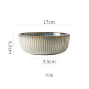 Japanese Ceramic Plates & Rice Bowl