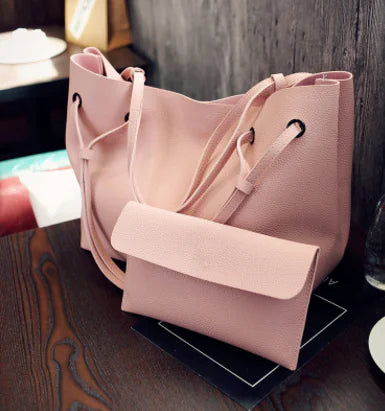 Two Piece Crossbody Shoulder Tote Bag