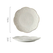 European Luxury Dinner Plates